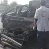 Hiện trường vụ tai nạn. (Nguồn: en.subahpakistan.com)