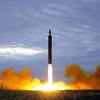 Hình ảnh Triều Tiên phóng tên lửa. (Nguồn: AFP/Getty Images)