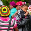 Những người xin tị nạn ở biên giới Mỹ-Canada. (Nguồn: Getty)