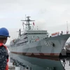Tàu của hải quân Trung Quốc. (Nguồn: THX/TTXVN)