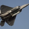 Máy bay chiến đấu tàng hình F-22 Raptor của Mỹ. (Nguồn: upi.com)