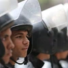 Lực lượng cảnh sát Ai Cập. (Nguồn: Reuters)