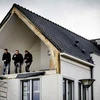 Một ngôi nhà ở Hà Lan bị hư hại do bão Friederike. (Nguồn: DPA)
