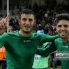 Tiền đạo Hussein (trái) của U23 Iraq. (Nguồn: Getty)