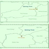 Hai trận động đất vừa xảy ra tại các huyện miền núi tỉnh Quảng Nam. (Nguồn: Viện VLĐC)