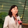 Nữ đại biểu Trần Thị Hằng, Phó Trưởng đoàn đại biểu Quốc hội tỉnh Bắc Ninh. (Ảnh: PV/Vietnam+)
