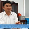 Ông Phạm Văn Cảnh, Phó Chủ tịch Ủy ban Nhân dân tỉnh Long An chia sẻ với phóng viên. (Ảnh: HV/Vietnam+)