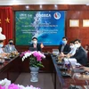 Toàn cảnh các đại biểu tham dự Hội nghị IGM 25 tại đầu cầu Tổng cục Biển và Hải đảo Việt Nam. (Nguồn ảnh: TCB&HĐ)