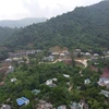 Khu vực dự án "ma" Ohara Villas & Resort nằm trên địa bàn xã Mông Hóa, thành phố Hòa Bình hiện có hơn 30 căn nhà biệt thự đã được xây dựng thô, phần lớn "đã có chủ." (Nguồn ảnh: Hùng Võ/Vietnam+)