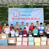 Báo Điện tử VietnamPlus “Tiếp sức đến trường cho học sinh vùng cao” tại các huyện biên giới Bảo Lạc, tỉnh Cao Bằng. (Ảnh: PV/Vietnam+)