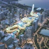 Hình ảnh tòa nhà Dragon Tower vừa giành giải nhất thiết kế kiến trúc và thiết kế toàn cầu 2022 đăng trên ArchDaily.