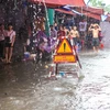 Các địa phương cần đề phòng mưa với cường suất lớn gây ngập úng đô thị ở Bắc Bộ. (Ảnh: PV/Vietnam+)