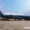 Máy bay của Vietnam Airlines. (Ảnh: Việt Hùng/Vietnam+)
