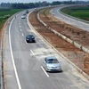Đường cao tốc Hà Nội-Thái Nguyên. (Nguồn: TTXVN)