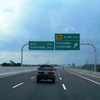Đoạn tuyến 52,5km của dự án đường cao tốc Hà Nội-Hải Phòng được đưa vào khai thác. (Ảnh: Việt Hùng/Vietnam+)