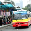 Xe buýt của Transerco đã “cõng” gần 260 triệu lượt hành khách. (Ảnh: Huy Hùng/TTXVN)