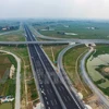 Tuyến cao tốc Hà Nội-Hải Phòng hiện đại nhất Việt Nam đã chính thức được thông xe. (Ảnh: Minh Sơn/Vietnam+)