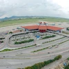 Toàn cảnh sân bay Nội Bài từ trên cao.