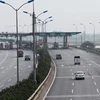 Trạm thu phí trên tuyến cao tốc Cầu Giẽ-Ninh Bình. (Ảnh: VEC cung cấp)
