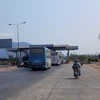 Trạm thu phí Sông Phan của dự án BOT Quốc lộ 1 đoạn Phan Thiết-Đồng Nai. (Ảnh: Doãn Đức/Vietnam+)