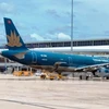 Máy bay Vietnam Airlines (Ảnh minh họa. Ảnh: Việt Hùng/Vietnam+)