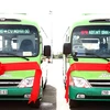 Hà Nội đưa vào vận hành 2 tuyến buýt gom 84 và 85 nối các khu đô thị lớn trên địa bàn. (Ảnh: Doãn Đức/Vietnam+)