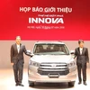Toyota Innova 2016 mới hiện cháy hàng do nguồn cung hạn hẹp. (Ảnh: Doãn Đức/Vietnam+)