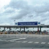 Trạm thu phí tuyến đường cao tốc Nội Bài-Lào Cai. (Ảnh: Việt Hùng/Vietnam+)