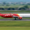 Trong năm 2016, Vietjet Air đạt doanh thu lên tới 27.532 tỷ đồng. (Ảnh: Vietjet cung cấp)