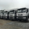 Xe tải Trung Quốc được nhập về Việt Nam chỉ đạt tiêu chuẩn khí thải Euro 2. (Ảnh: Việt Hùng/Vietnam+)