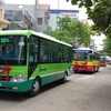 Hà Nội mở thêm 5 tuyến xe buýt mới. (Ảnh: Doãn Đức/Vietnam+)