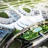 Thiết kế nhà ga hình hoa sen của Cảng hàng không quốc tế Long Thành.
