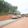 Dự án đường cao tốc Bắc Giang-Lạng Sơn được chốt thông tuyến vào cuối năm 2019. (Ảnh: Việt Hùng/Vietnam+)