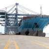 Vận tải biển-cảng biển-logistics vẫn là thế mạnh chủ chốt của Vinalines. (Ảnh: TTXVN)