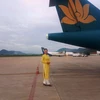 Tiếp viên trưởng Lê Hồng Minh, hãng hàng không Vietnam Airlines. (Ảnh: Nhân vật cung cấp)