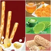 Thực đơn suất ăn nhẹ bao gồm các loại bánh đa dạng, nhiều hương vị trên các chuyến bay ngắn của Vietnam Airlines. (Ảnh: Vietnam Airlines cung cấp) 