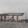Trạm thu phí Nam Cầu Giẽ của dự án BOT Quốc lộ 1 qua Hà Nam. (Ảnh: Việt Hùng/Vietnam+)
