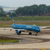 Máy bay của Vietnam Airlines. (Ảnh: Huy Hùng /TTXVN)