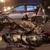 Hiện trường một vụ tai nạn giao thông. (Minh Sơn/Vietnam+)