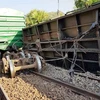 Đường sắt Bắc-Nam đã chính thức thông tuyến sau sự cố tàu hàng trật bánh tại Bình Thuận. (Nguồn ảnh: Câu lạc bộ đam mê Đường sắt)