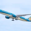 Máy bay Airbus A350 của hãng hàng không Vietnam Airlines. (Ảnh: Anh Tuấn)