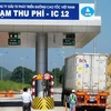 Một trạm thu phí trên tuyến đường cao tốc Nội Bài-Lào Cai. (Ảnh: Việt Hùng/Vietnam+)