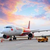 Máy bay của hãng hàng không Vietjet. (Ảnh: VJ cung cấp)