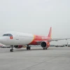 Hãng hàng không Vietjet vừa mở thêm hàng loạt các đường bay mới từ các thành phố Việt Nam tới Hàn Quốc. (Ảnh: CTV/Vietnam+)