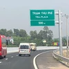 Dự án đường cao tốc Bắc Giang-Lạng Sơn thông xe rút ngắn thời gian lưu thông từ Hà Nội-Lạng Sơn. (Ảnh: Việt Hùng/Vietnam+)