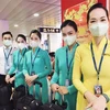 Hai hãng hàng không Vietnam Airlines và Jetstar Pacific luôn sẵn sàng ứng phó mọi trước tình huống liên quan đến virus Corona. (Ảnh: CTV/Vietnam+)