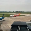 Các hãng hàng không Việt giảm tần suất, dừng một số đường bay Hàn Quốc do lo ngại dịch COVID-19 đang bùng phát nhanh chóng ở nước này. (Ảnh: Việt Hùng/Vietnam+)