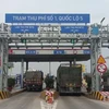 Trạm thu phí trên Quốc lộ 5 chính thức thu phí tự động không dừng từ ngày 12/3 tới. (Ảnh: Việt Hùng/Vietnam+)