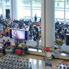 Hành khách tại sân bay quốc tế Nội Bài. (Ảnh: Hoàng Anh/Vietnam+)