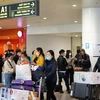 Bộ Giao thông Vận tải vừa có yêu cầu các hãng hàng không dừng vận chuyển khách đến Việt Nam từ ngày 1/4. (Ảnh: Phan Công/Vietnam+)